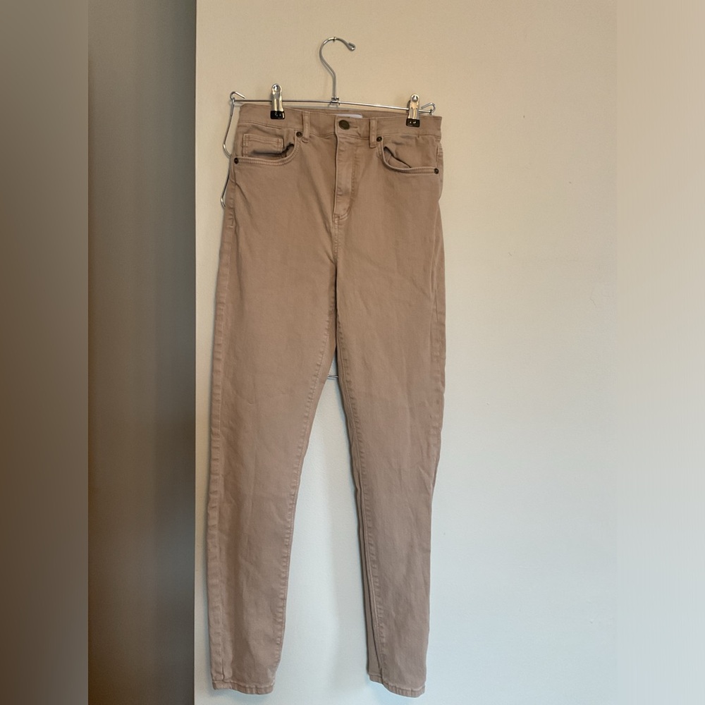 Loft High Waist Skinny Ankle Khakis | Size 26/2 | Like New